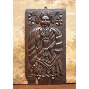 Trunk Panel, Decorative Woodwork Panel, Character, Late 16th Century / Early 17th Century