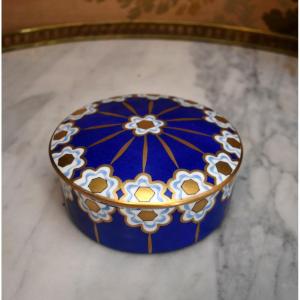 Art Deco Porcelain Candy Box, Jewelry Box, Box