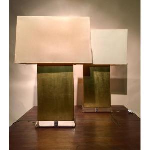 Pair Of 1970s Lamps