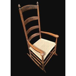 Rocking-chair Shaker - Late 19th Century