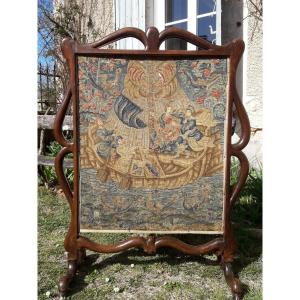 Large Fireplace Screen - Louis XIII Period