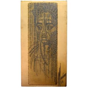 Africanist Portrait By Martinez