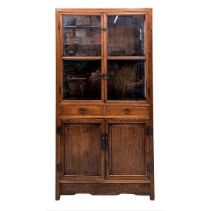 Chinese Showcase Sideboard In Precious Wood