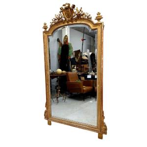 Louis XVI Style Mirror Napoleon III Period