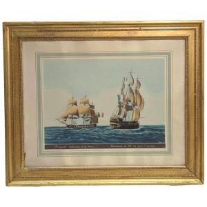 Jean Jérôme Beaugean Frigate Saluting By Voice