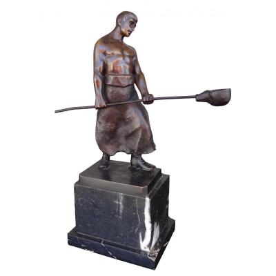 Bronze Art Deco Signed Jensen