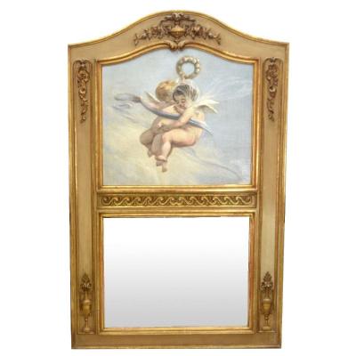 Louis XVI Style Trumeau For Babies 1900