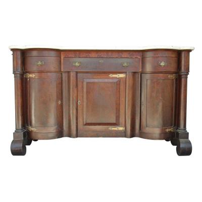 Sideboard With Flamed Mahogany Door Usa Nineteenth Time