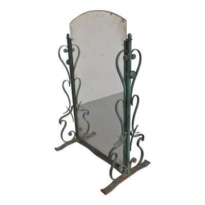 Psyche 1940 Wrought Iron Painted Raymond Subes