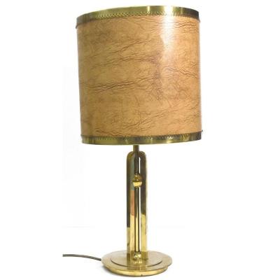 Modernist Brass Desk Lamp