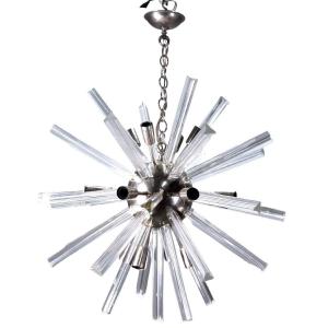 Sputnik Chandelier Italian Design Glass Wand