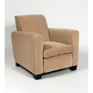 Art Deco Club Chair Attributed To Jules Leleu