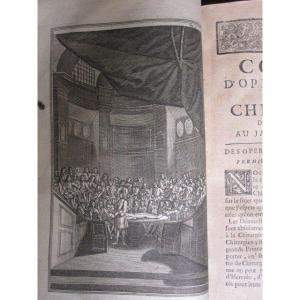 Royal Garden Surgery Book. Paris1751. Well Illustrated And With Original Binding