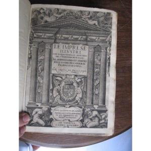 Book Of Renaissance Emblems: The Imprese Illustri Of Jeronimo Ruscelli. Venice 1572