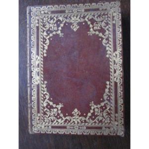 Baroque Binding In Red Morocco. Works Of Santa Teresa.first Volume 1707