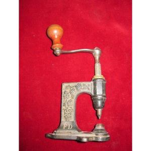 Tool For Piercing Leather Used By Saddlers. Nineteenth Century
