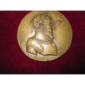 Portrait Of Henry Ii. Very Realistic, Possible Evidence Of Subsequent Medal Production