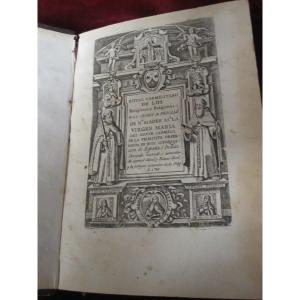 Ritual Of The Carmelites. Processionary And Funeral. Music Noted On Many Pages 