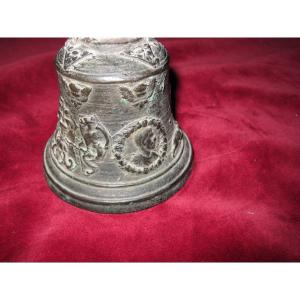 Renaissance Bronze Bell. 16th Century Florentine Work.
