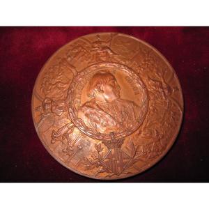 Christopher Columbus. Fourth Centenary Of The Discovery Of The Americas. 1492–1892. Medal 