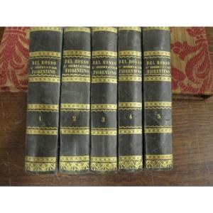 l'Osservatore Fiorentino. By Giuseppe Del Bosso. Florence, 1831. 16 Volumes With Plates.