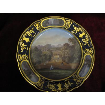 19th Century Sèvres Porcelain Plate