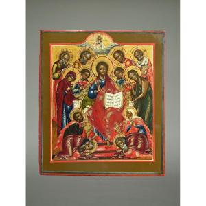  Icon Deesis Icon With Archangels Michael And Gabriel And Other Saints