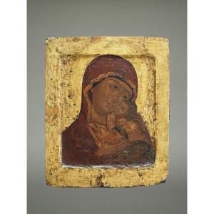 Icon Of The Virgin And Child, Moscow, Circa 1600