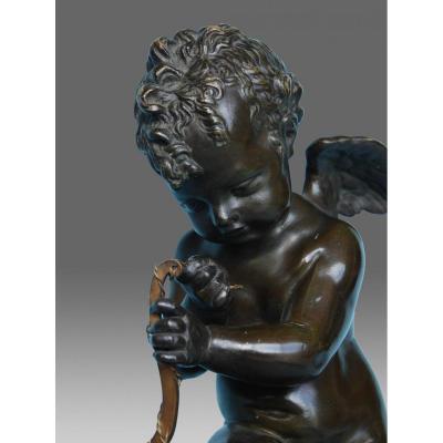 Bronze Angel Lemire End 19th Century