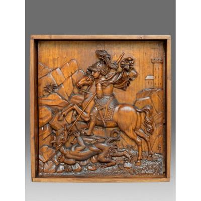 Relief Saint George 19th Century