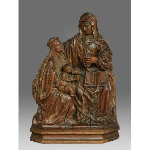 Saint Anne With Mother Of God And Child Circa 1520