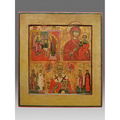 Fivefield Icon End Of 18th Century