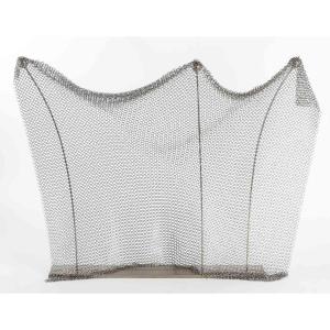 Firewall, Sculpture, Steel And Chainmail, Design, 1980-1990.