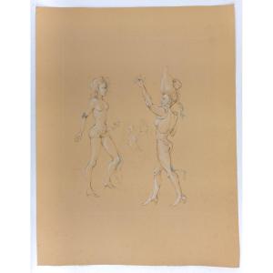 Lithograph By Léonor Fini, 20th Century.