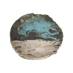 20th Century Ceramic Plate, Signed And Dated 87.