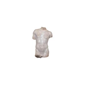 Sculpture In The Taste Of Antiquity, White Marble Patina, White Marble Effect