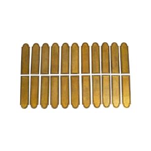 Set Of 11 Pairs Of Door Plates, Door Decoration, 19th Century.