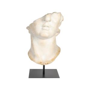 Sculpture Representing A Fragment Of The Bust Of Apollo.