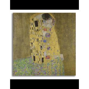 Reproduction Of The Painting "the Kiss" By Gustav Klimt