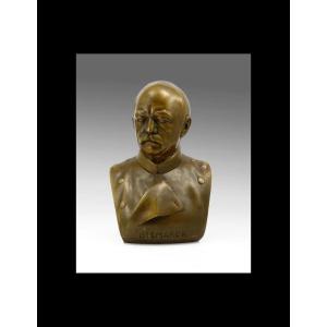 Sculpture Depicting Otto Von Bismarck – Bronze Bust