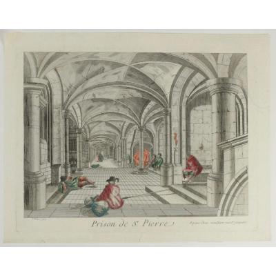 Lithography, Engraving, Colorized, Title: 