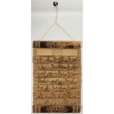 Indonesian Pyrography, 20th Century.