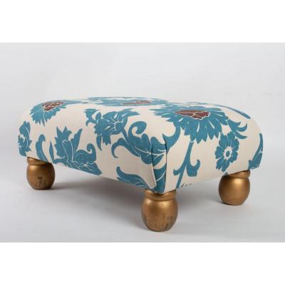 Footstool Art Deco Style