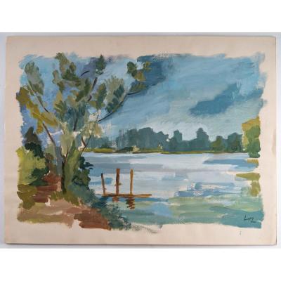 Lake And Countryside