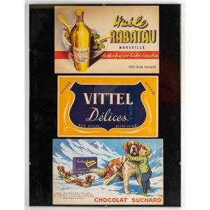 Framing With 3 Advertising Blots