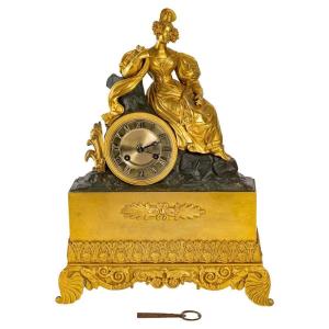 Pendulum In Gilt Bronze