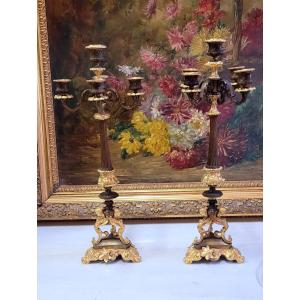 Pair Of Candelabra