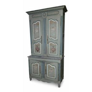 Painted Provençal Two-part Buffet