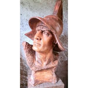 Terracotta Bust