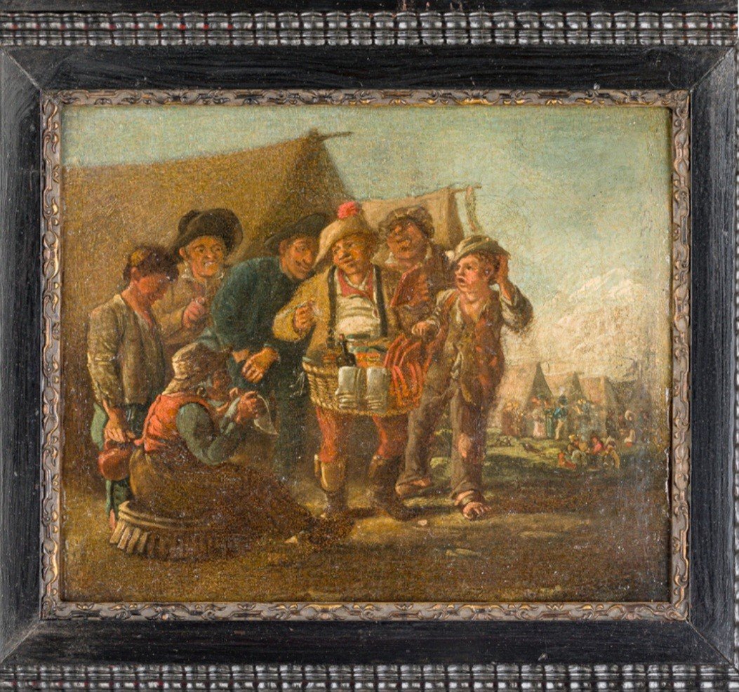 Dipinto olandese del XVIII secolo 